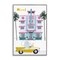 Stupell Industries Elephant & Miami Hotel Framed Giclee, design by Carla Daly